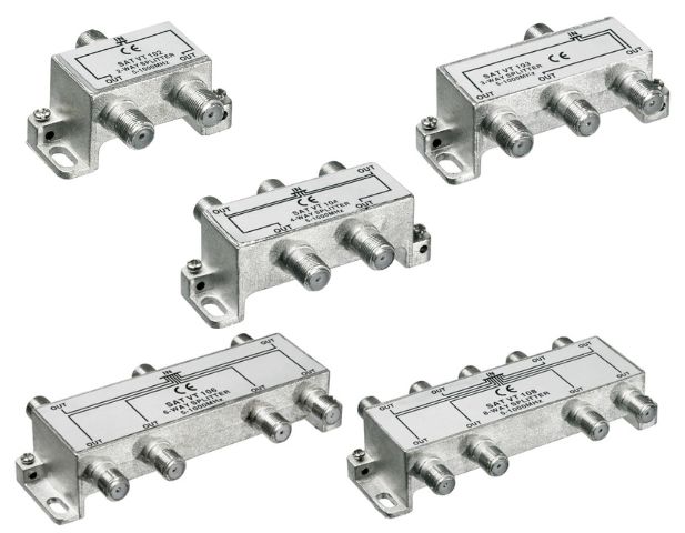 Distribuitor (spliter) CATV de interior, 2 iesiri, 5-1000MHz