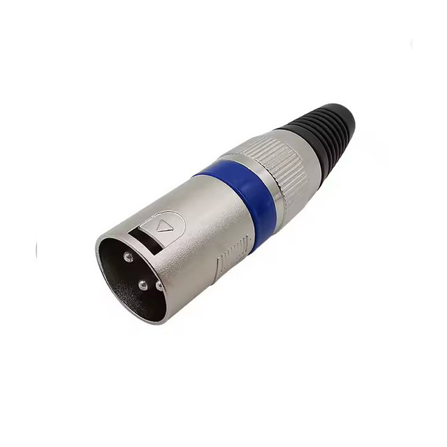 Mufa XLR tata, 3 pini, pe cablu