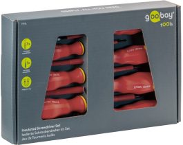 Set surubelnite izolate 7 buc. cu certificat VDE si creion de faza