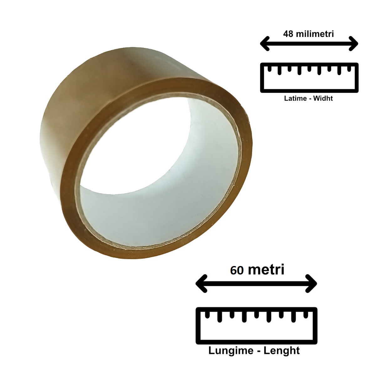 Banda adeziva cu solvent, tip Scotch