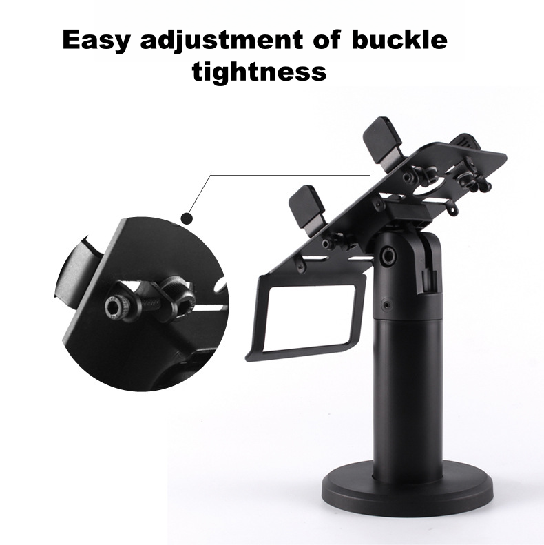 Suport universal pentru POS, Terminal de plati, montabil pe masa, rotabil 360°, inclinare pana la +- 45° (copie)